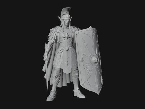 ROME - Armored Champion Design 12 - 3D Print Model 3D Print Model