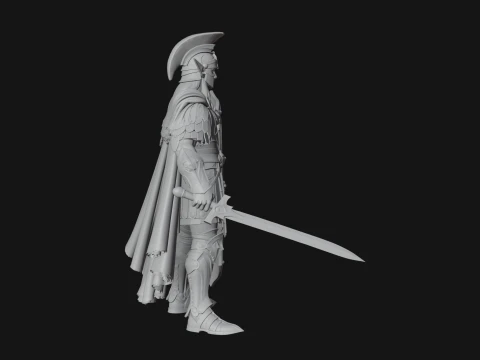 ROME - Armored Champion Design 12 - 3D Print Model 3D Print Model