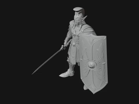 ROME - Armored Champion Design 12 - 3D Print Model 3D Print Model