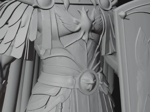 ROME - Armored Champion Design 12 - 3D Print Model 3D Print Model