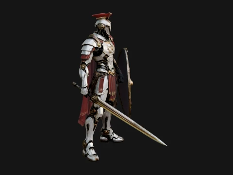 ROME - Armored Champion Design 13 - 3D Print Model 3D Print Model