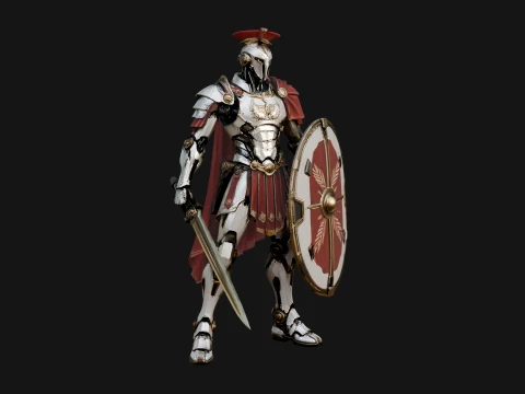 ROME - Armored Champion Design 13 - 3D Print Model 3D Print Model