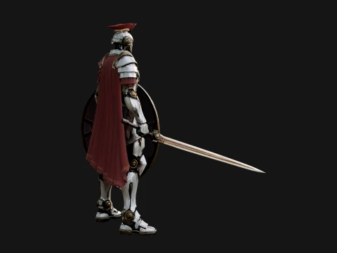 ROME - Armored Champion Design 13 - 3D Print Model 3D Print Model