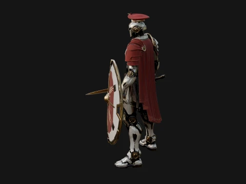 ROME - Armored Champion Design 13 - 3D Print Model 3D Print Model