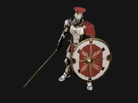 ROME - Armored Champion Design 13 - 3D Print Model 3D Print Model