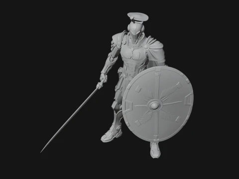 ROME - Armored Champion Design 13 - 3D Print Model 3D Print Model