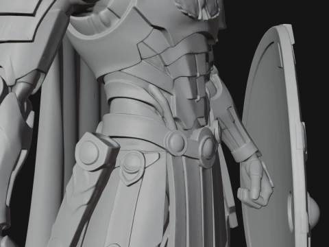 ROME - Armored Champion Design 13 - 3D Print Model 3D Print Model