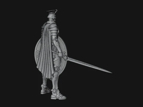 ROME - Armored Champion Design 13 - 3D Print Model 3D Print Model