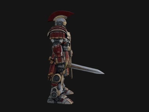 ROME - Armored Champion Design 14 - 3D Print Model 3D Print Model