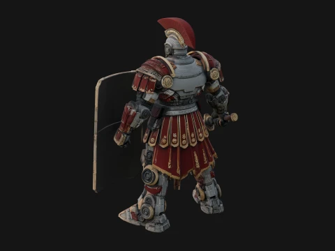 ROME - Armored Champion Design 14 - 3D Print Model 3D Print Model