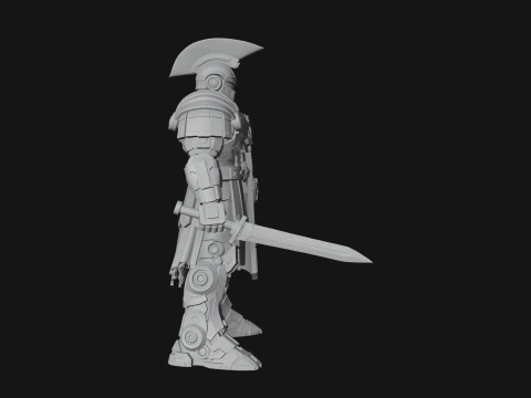 ROME - Armored Champion Design 14 - 3D Print Model 3D Print Model