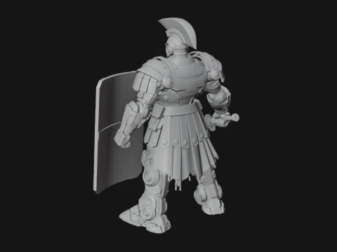ROME - Armored Champion Design 14 - 3D Print Model 3D Print Model