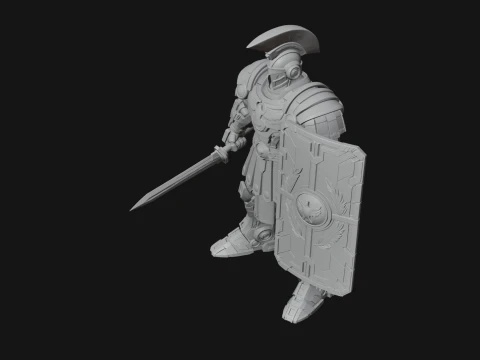 ROME - Armored Champion Design 14 - 3D Print Model 3D Print Model
