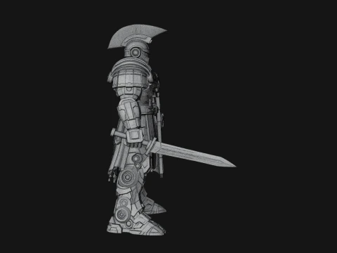 ROME - Armored Champion Design 14 - 3D Print Model 3D Print Model