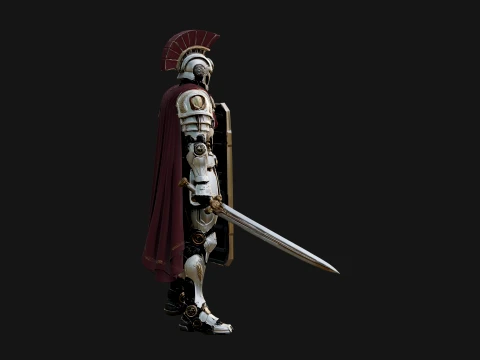 ROME - Armored Champion Design 15 - 3D Print Model 3D Print Model