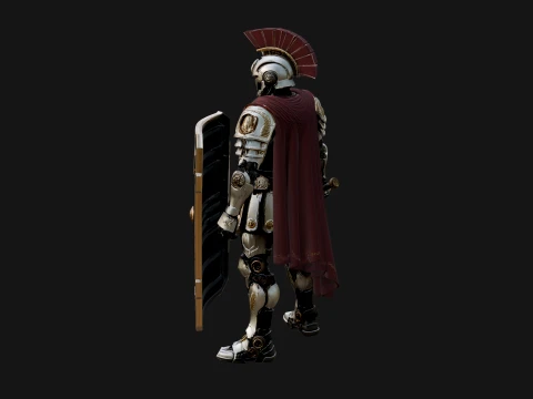 ROME - Armored Champion Design 15 - 3D Print Model 3D Print Model
