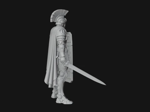 ROME - Armored Champion Design 15 - 3D Print Model 3D Print Model