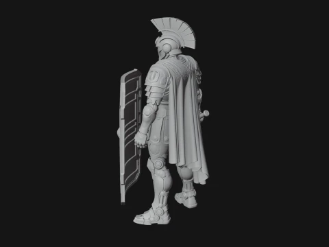 ROME - Armored Champion Design 15 - 3D Print Model 3D Print Model