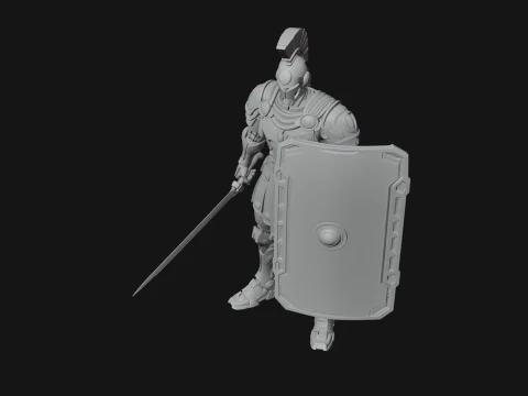 ROME - Armored Champion Design 15 - 3D Print Model 3D Print Model