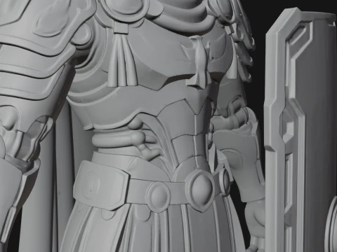 ROME - Armored Champion Design 15 - 3D Print Model 3D Print Model