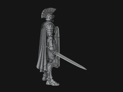 ROME - Armored Champion Design 15 - 3D Print Model 3D Print Model