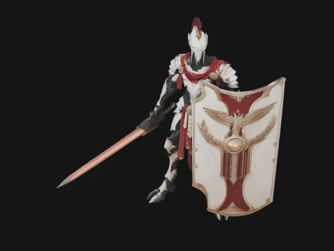 ROME - Armored Champion Design 16 - 3D Print Model 3D Print Model