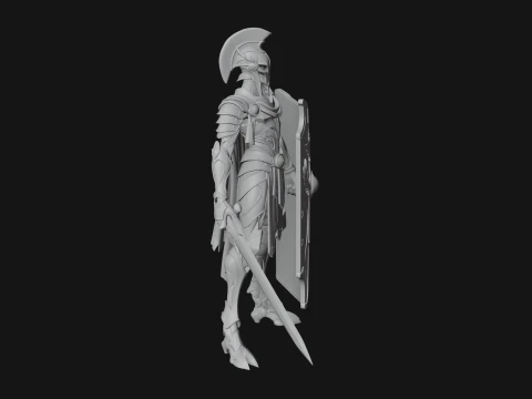ROME - Armored Champion Design 16 - 3D Print Model 3D Print Model