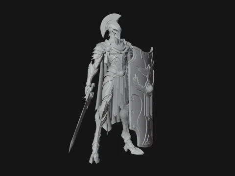 ROME - Armored Champion Design 16 - 3D Print Model 3D Print Model