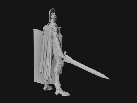 ROME - Armored Champion Design 16 - 3D Print Model 3D Print Model