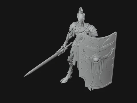 ROME - Armored Champion Design 16 - 3D Print Model 3D Print Model
