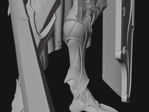 ROME - Armored Champion Design 16 - 3D Print Model 3D Print Model