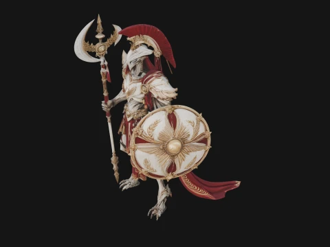 ROME - Armored Champion Design 17 - 3D Print Model 3D Print Model