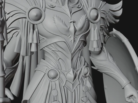 ROME - Armored Champion Design 17 - 3D Print Model 3D Print Model