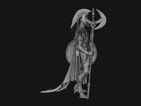 ROME - Armored Champion Design 17 - 3D Print Model 3D Print Model