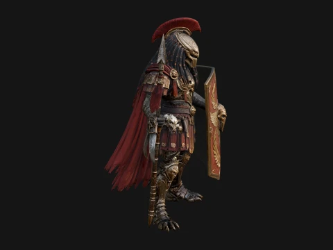 ROME - Armored Champion Design 18 - 3D Print Model 3D Print Model