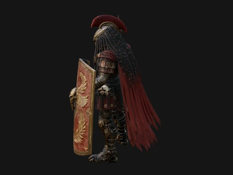 ROME - Armored Champion Design 18 - 3D Print Model 3D Print Model