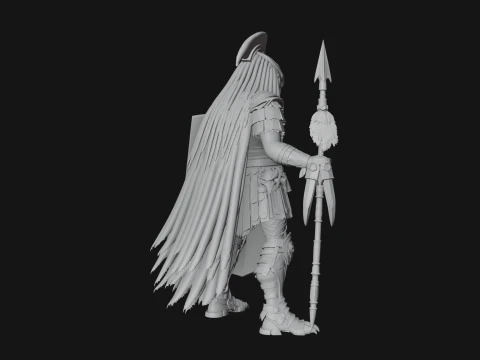 ROME - Armored Champion Design 18 - 3D Print Model 3D Print Model