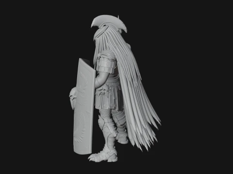 ROME - Armored Champion Design 18 - 3D Print Model 3D Print Model
