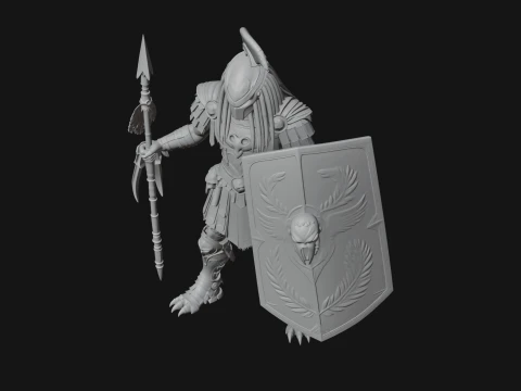 ROME - Armored Champion Design 18 - 3D Print Model 3D Print Model