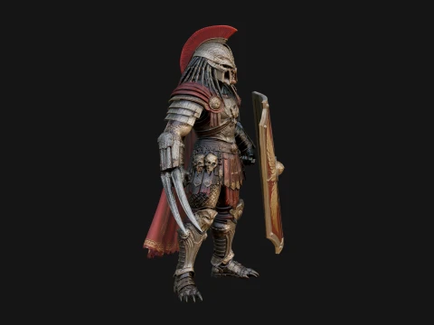 ROME - Armored Champion Design 19 - 3D Print Model 3D Print Model
