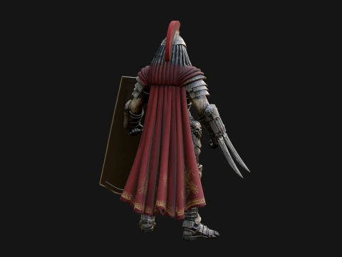 ROME - Armored Champion Design 19 - 3D Print Model 3D Print Model