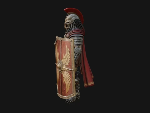 ROME - Armored Champion Design 19 - 3D Print Model 3D Print Model