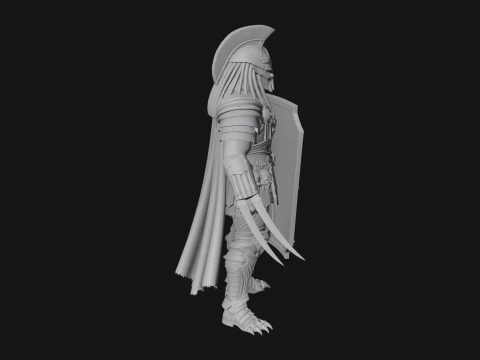 ROME - Armored Champion Design 19 - 3D Print Model 3D Print Model