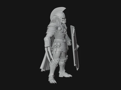 ROME - Armored Champion Design 19 - 3D Print Model 3D Print Model