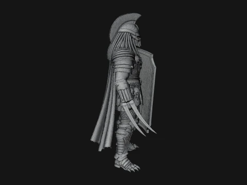 ROME - Armored Champion Design 19 - 3D Print Model 3D Print Model