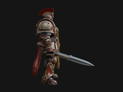 ROME - Armored Champion Design 20 - 3D Print Model 3D Print Model