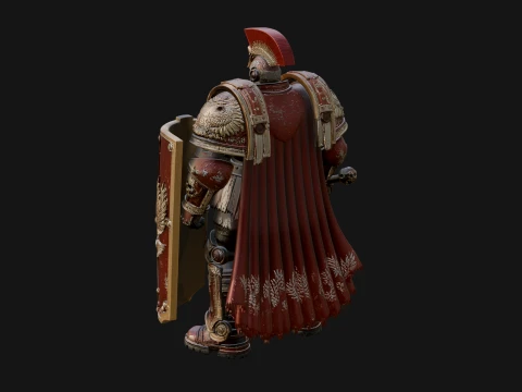 ROME - Armored Champion Design 20 - 3D Print Model 3D Print Model