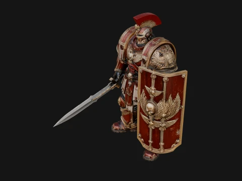 ROME - Armored Champion Design 20 - 3D Print Model 3D Print Model