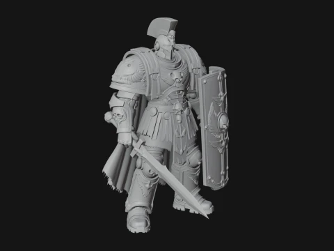 ROME - Armored Champion Design 20 - 3D Print Model 3D Print Model