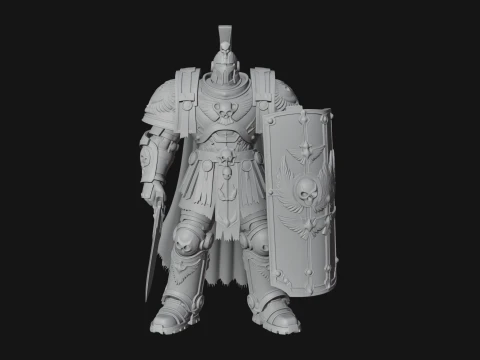 ROME - Armored Champion Design 20 - 3D Print Model 3D Print Model